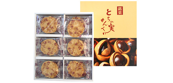 とちの実せんべい 箱大