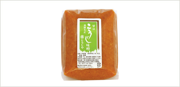 甘口こうじ味噌(粒)1kg