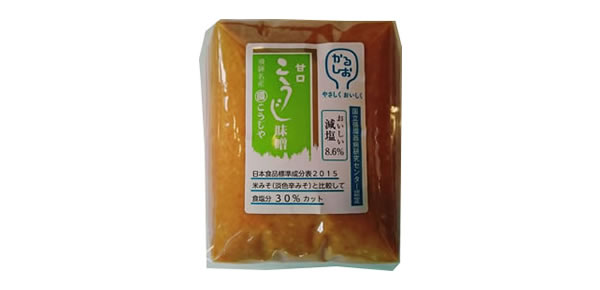 甘口こうじ味噌(粒)500g